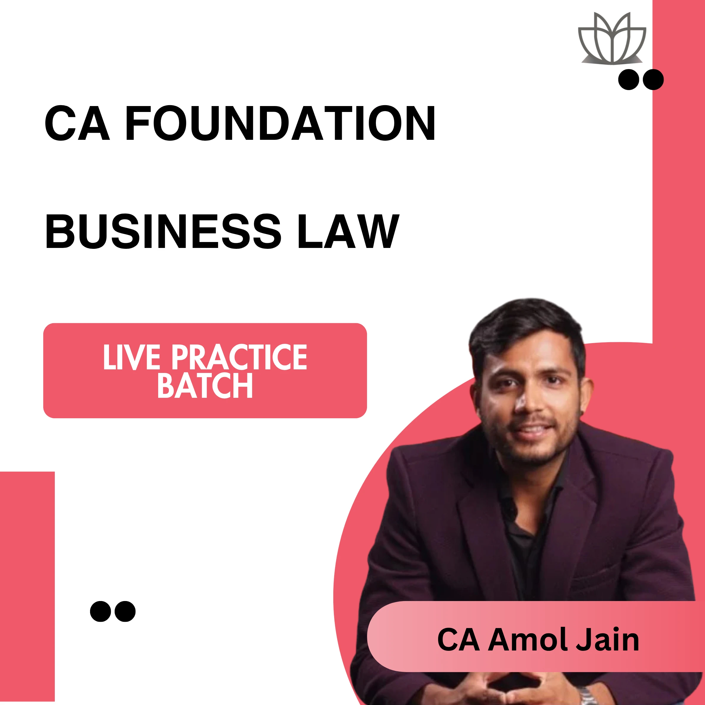 CA Foundation Business LAW Live Practice Batch For Jan 26